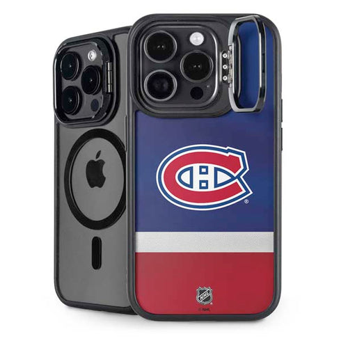 NHL Montreal Canadiens Jersey iPhone 16 Pro Kickstand Case